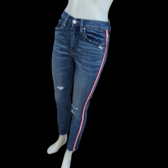 BlankNYC cool striped Rivingtin jeans 26 - Picture 2 of 12